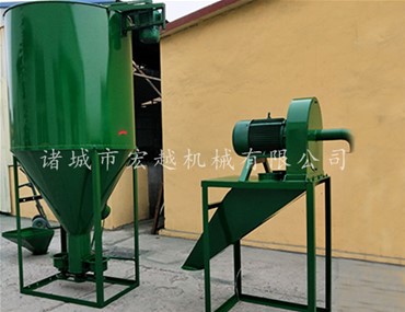 宏越飼料攪拌機，攪拌均勻效率高